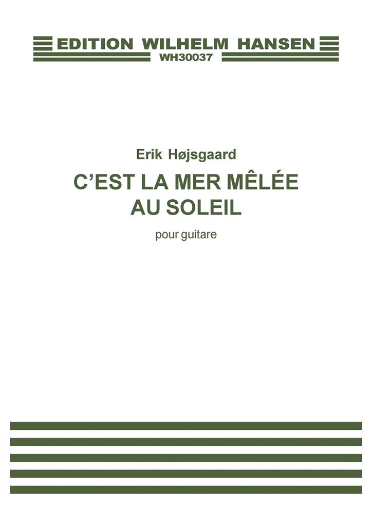C'est la Mer Mêlée au Soleil